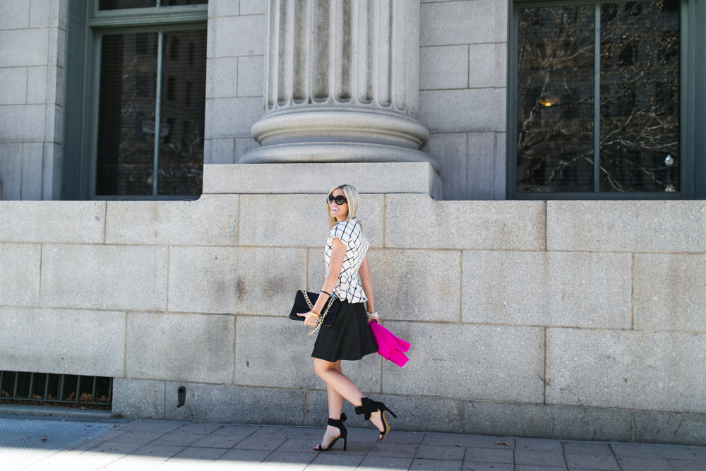 LittleMissFearless_scandal check peplum pink dvf sweater 6