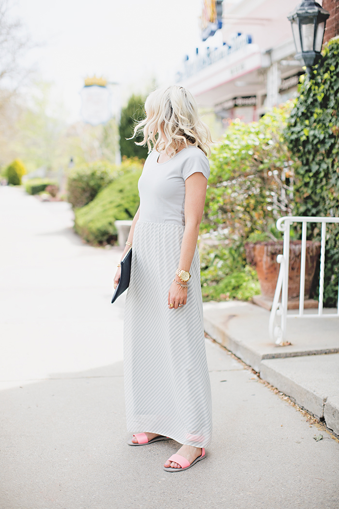 Downeast maxi shop dress