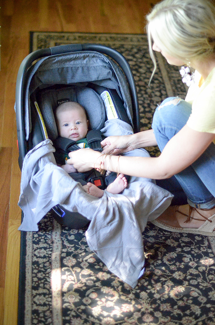 Swaddleme in car online seat