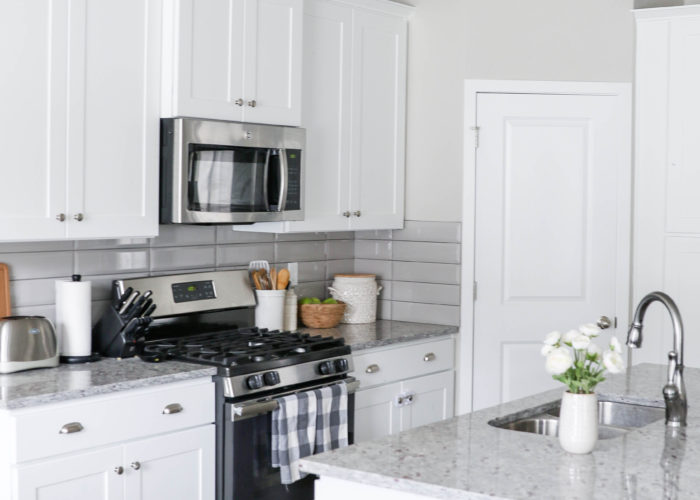 White Kitchen Makeover with Rocky Mountain Painters