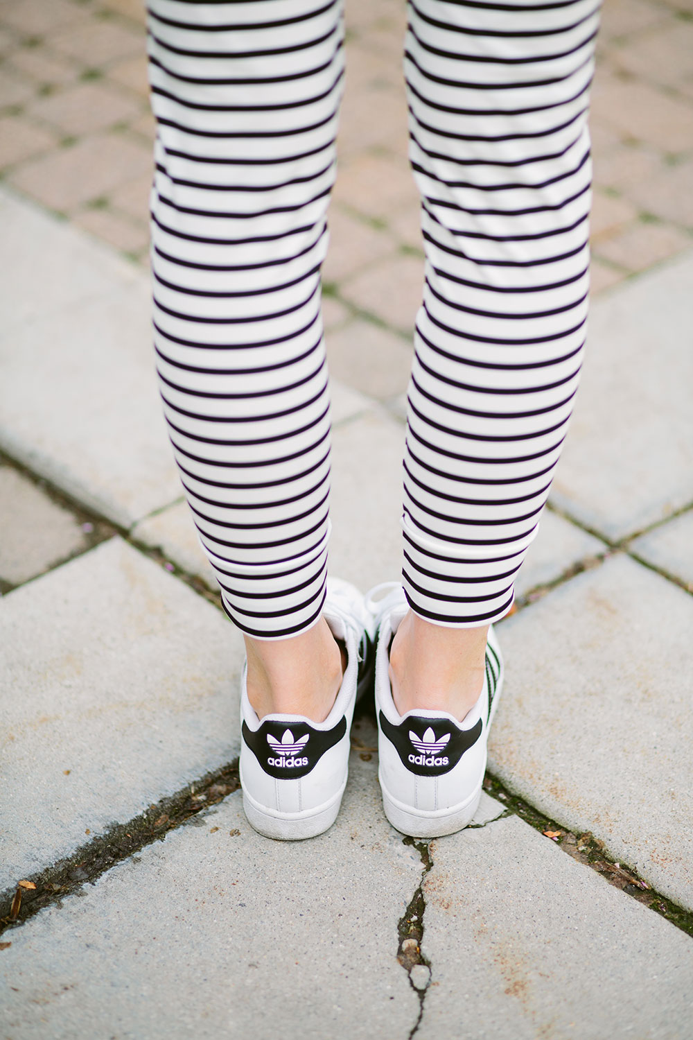 black and white sporty stripes | adidas | asos | Little Miss Fearless