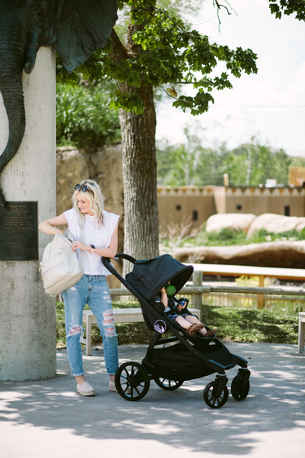 Best strollers for going to the zoo | Best durable strollers for toddlers | Best places to stroll guide | Baby Jogger | City Select Lux Stroller | Little Miss Fearless