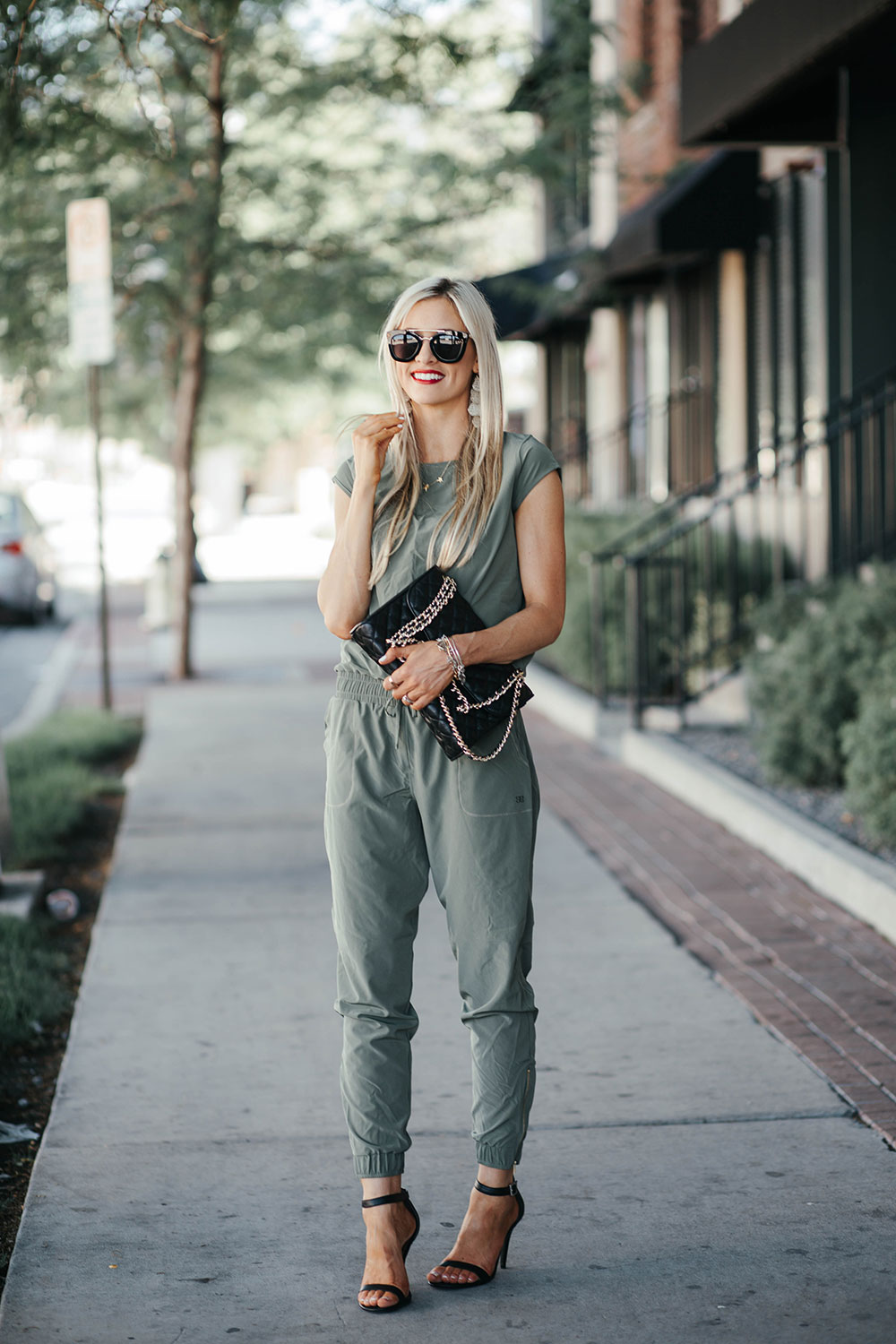 How to wear a jumpsuit 4 ways | summer date night outfit ideas | how to style a jumpsuit | Little Miss Fearless