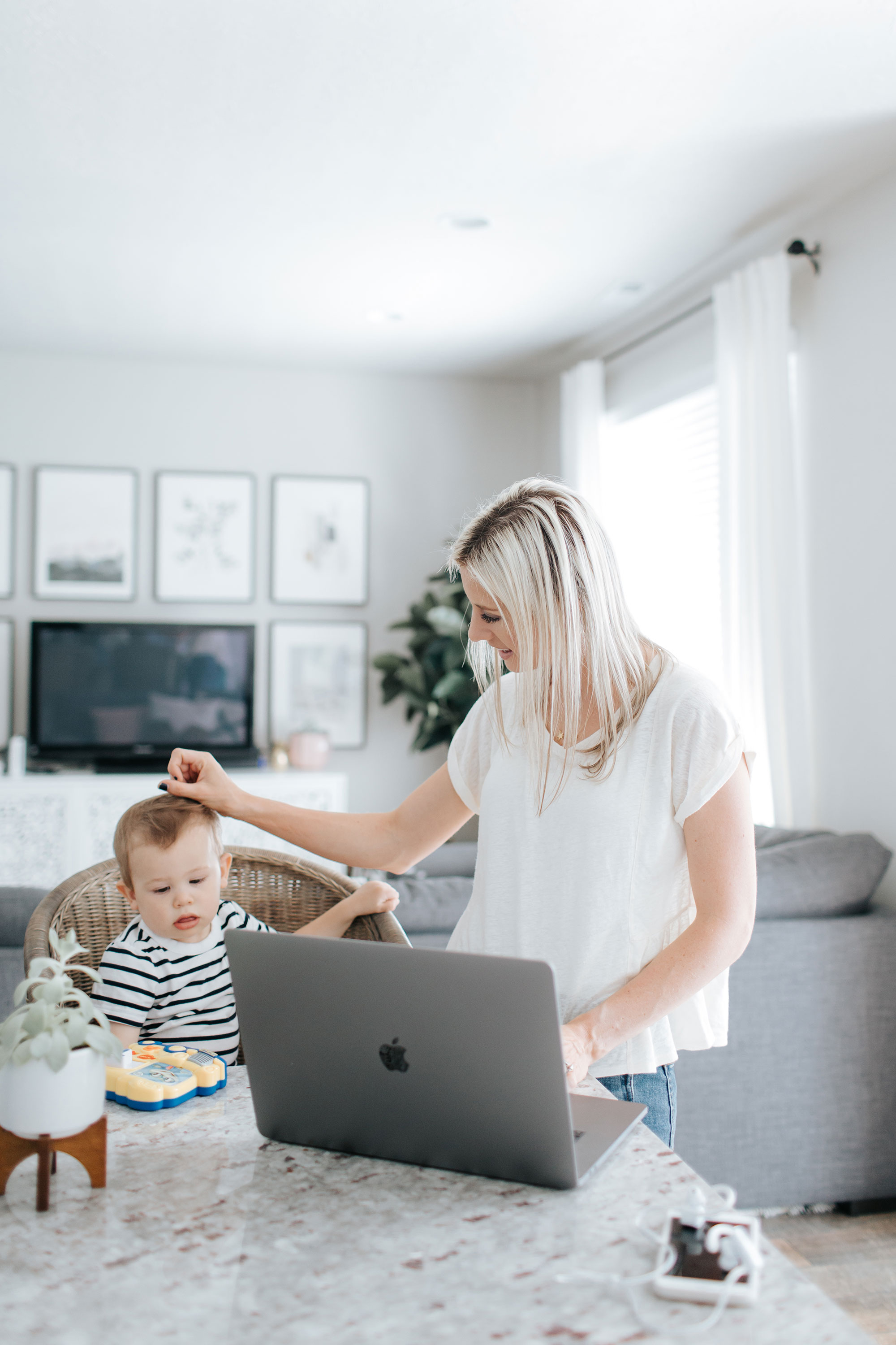 What NOT To Do When Working From Home With a Toddler | Little Miss Fearless