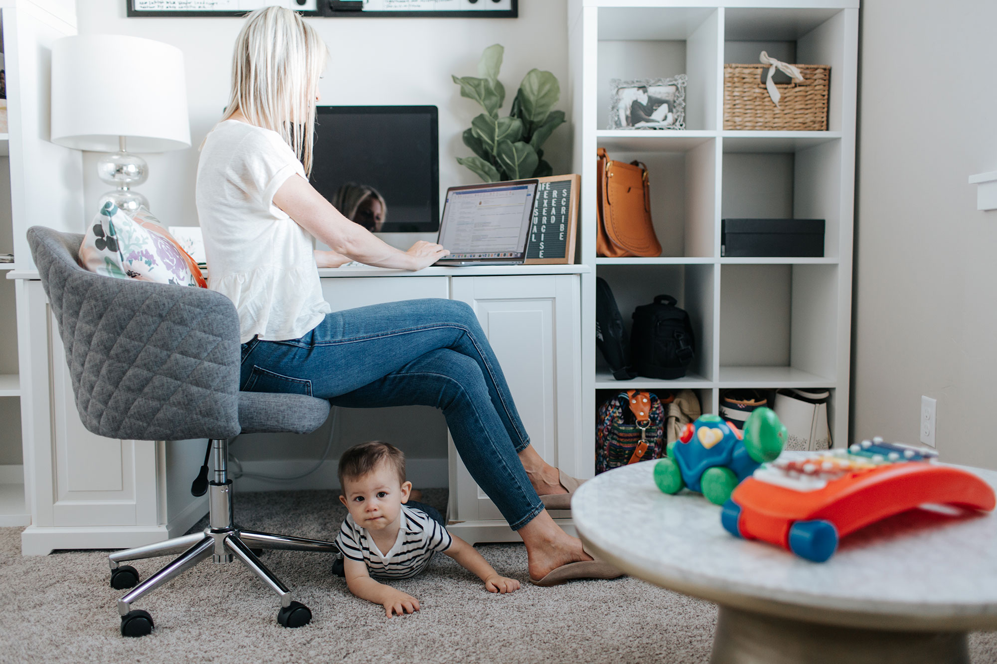 What NOT To Do When Working From Home With a Toddler | Little Miss Fearless