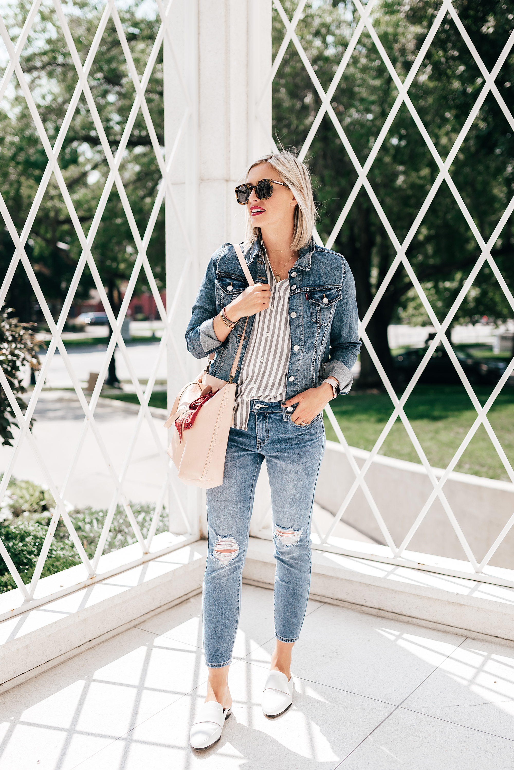 Affordable Fall Denim And Two Ways To Wear | Little Miss Fearless