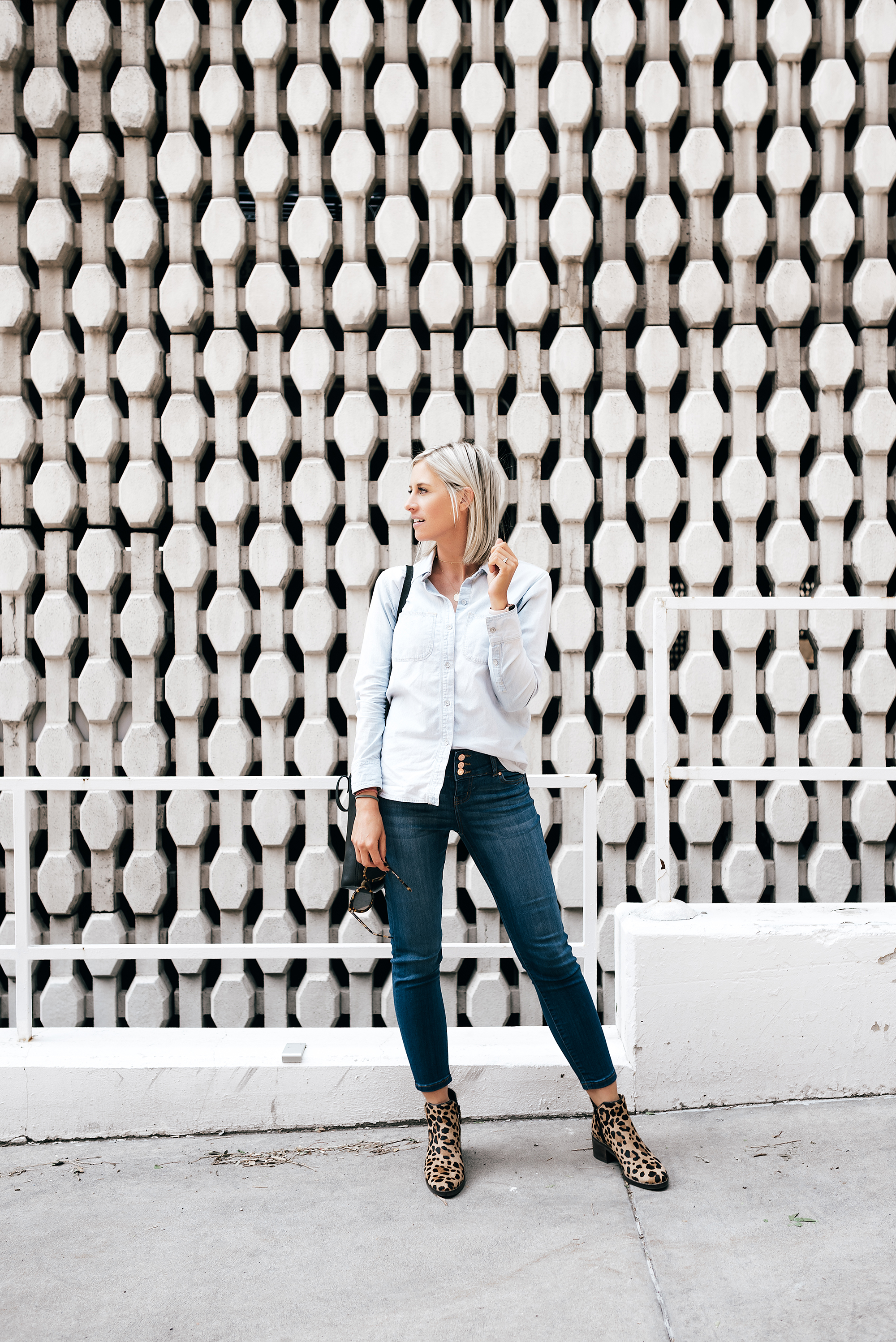 Affordable Fall Denim And Two Ways To Wear | Little Miss Fearless