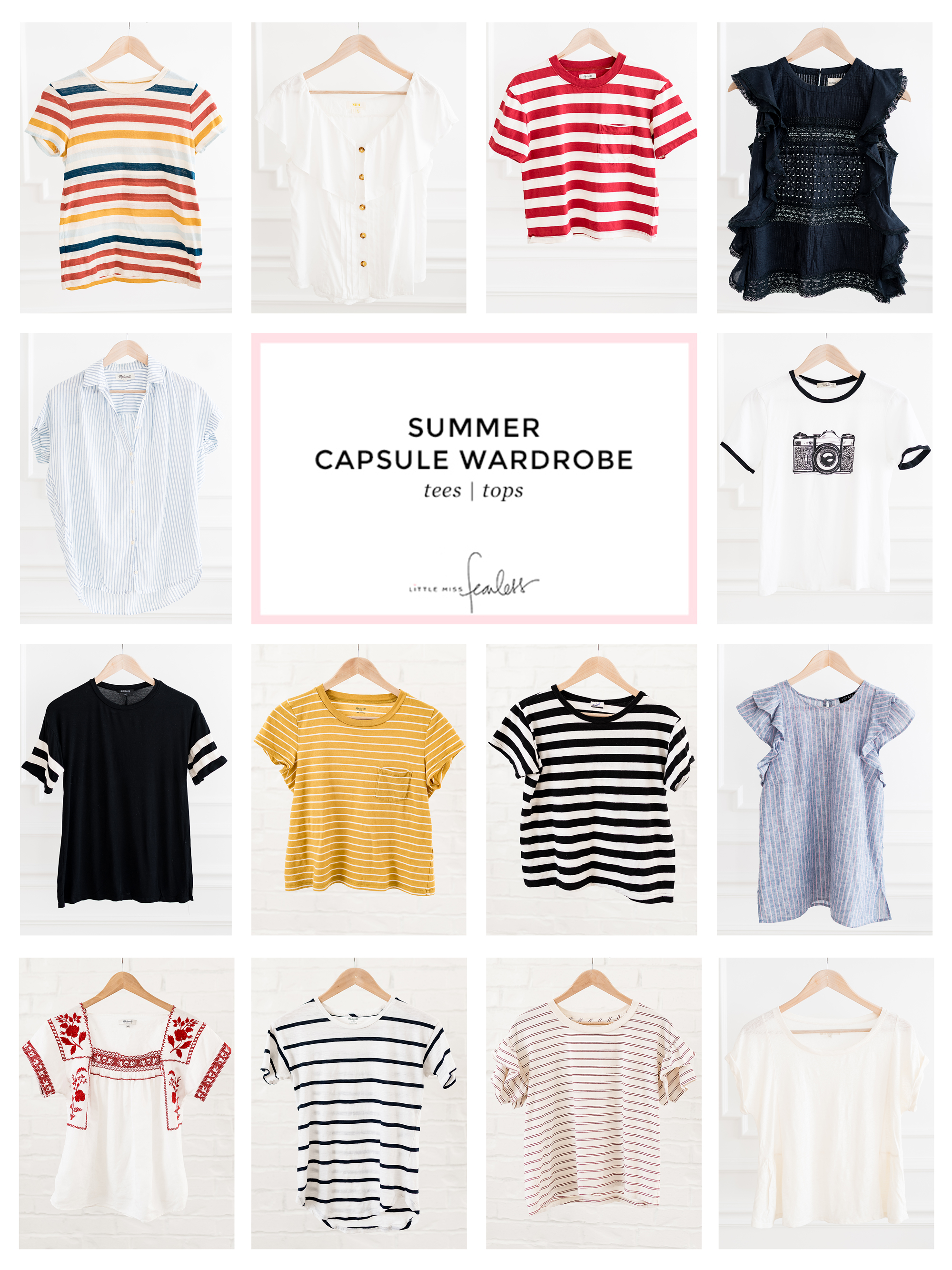 My 2018 Summer Capsule Wardrobe | Little Miss Fearless