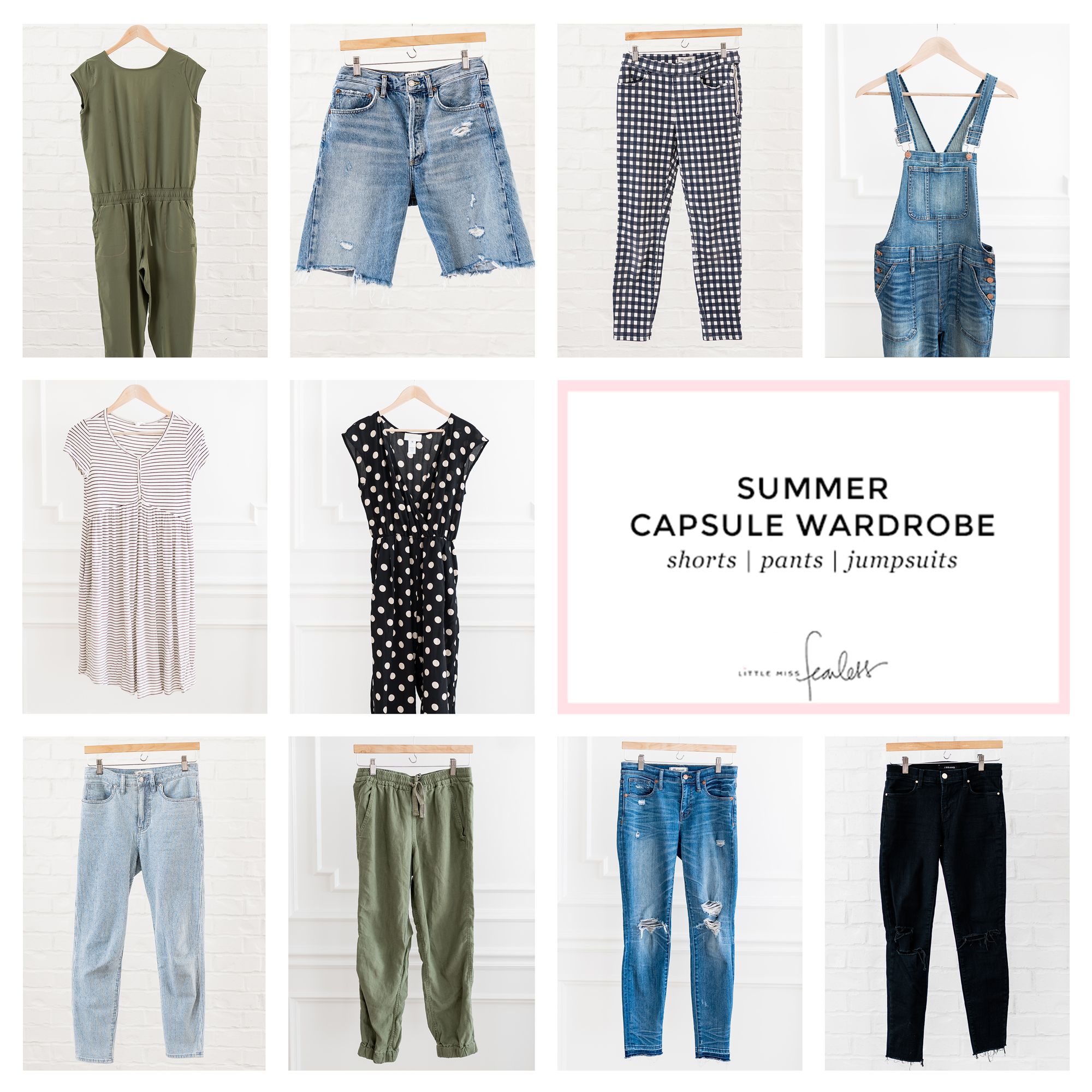 My 2018 Summer Capsule Wardrobe | Little Miss Fearless