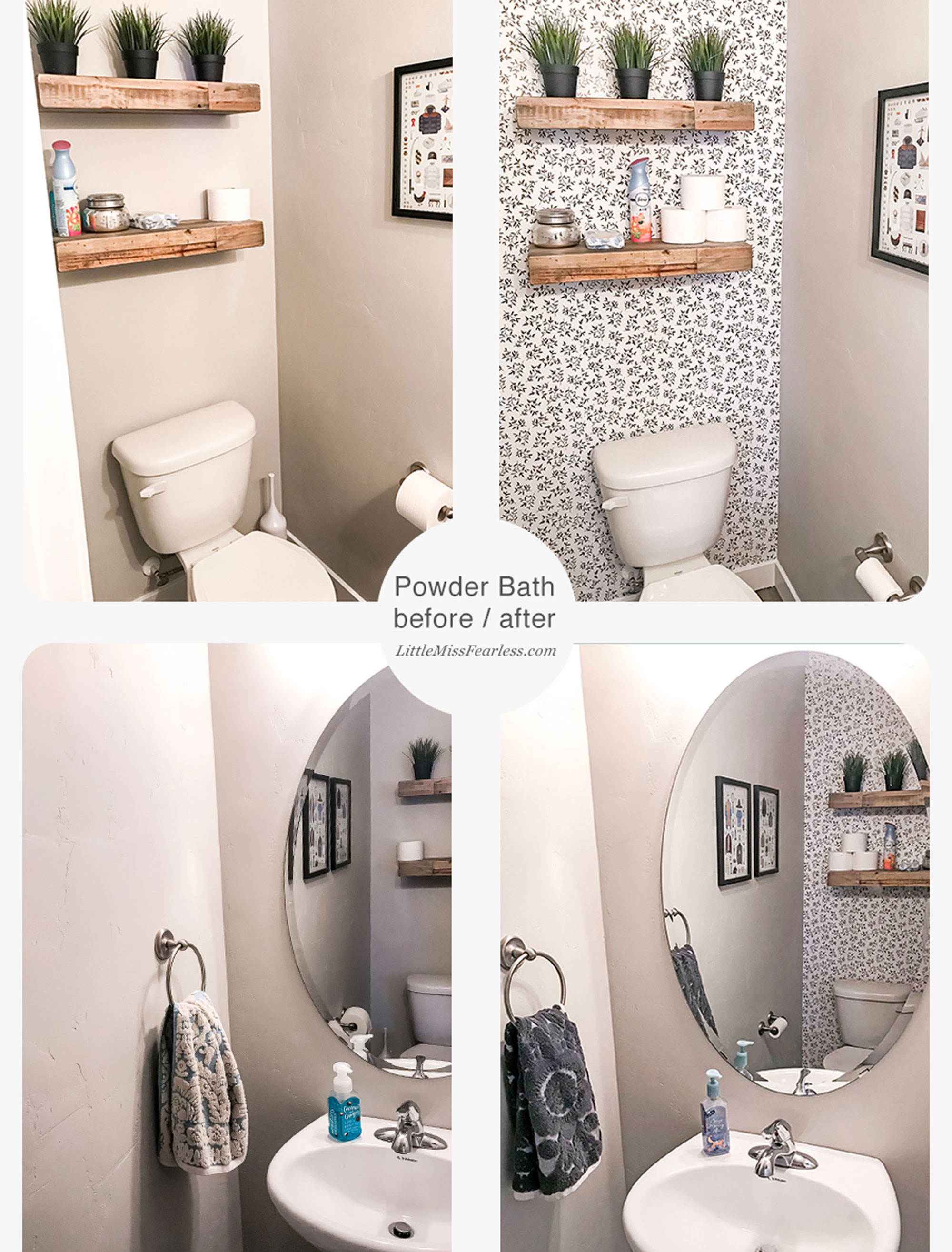 LittleMissFearless_transform-small-bathroom-removable-wallpaper-before ...