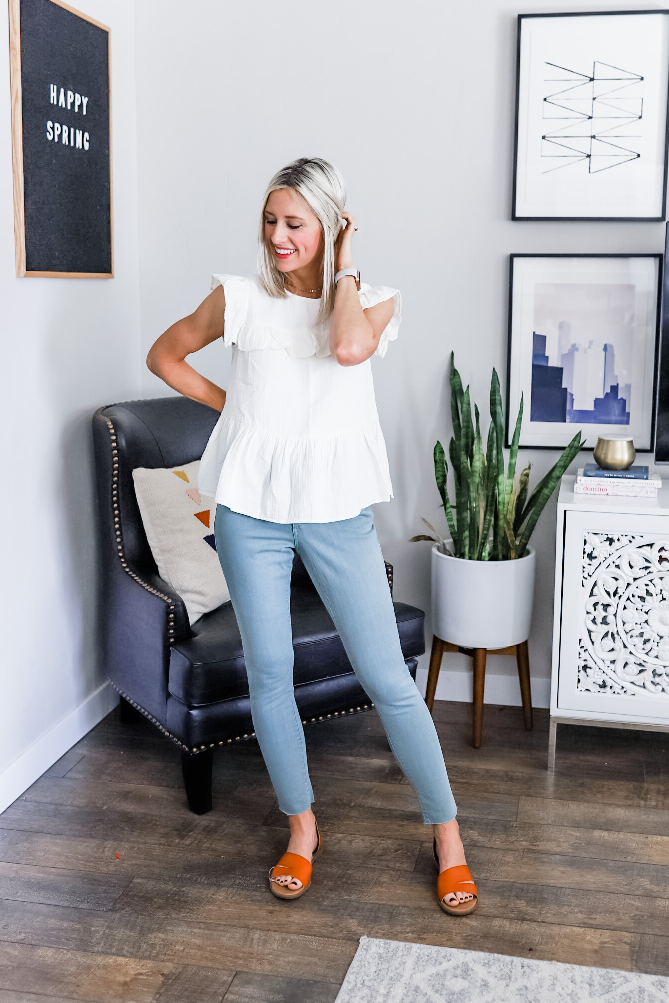 Spring Capsule Wardrobe Outfit Staples Under $40 | Little Miss Fearless